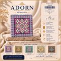بدج منسوج متعدد الألوان من ADORN مقاس 17 × 17 سم كود 524000